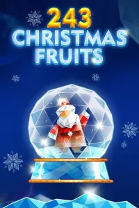 christmas fruits slot logo